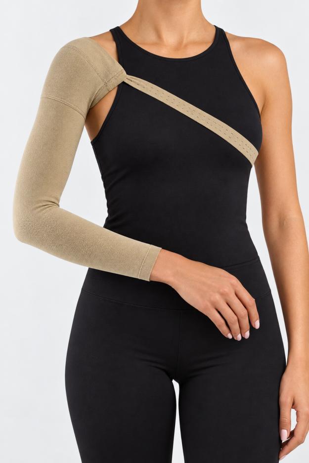 Compression Arm Sleeve with Shoulder Strap