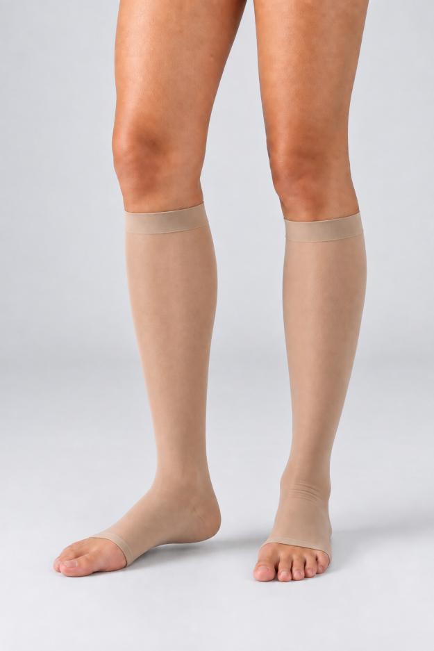 Open-Toe Knee-High