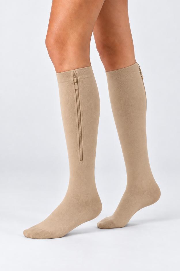Zip Closed-Toe Knee-High