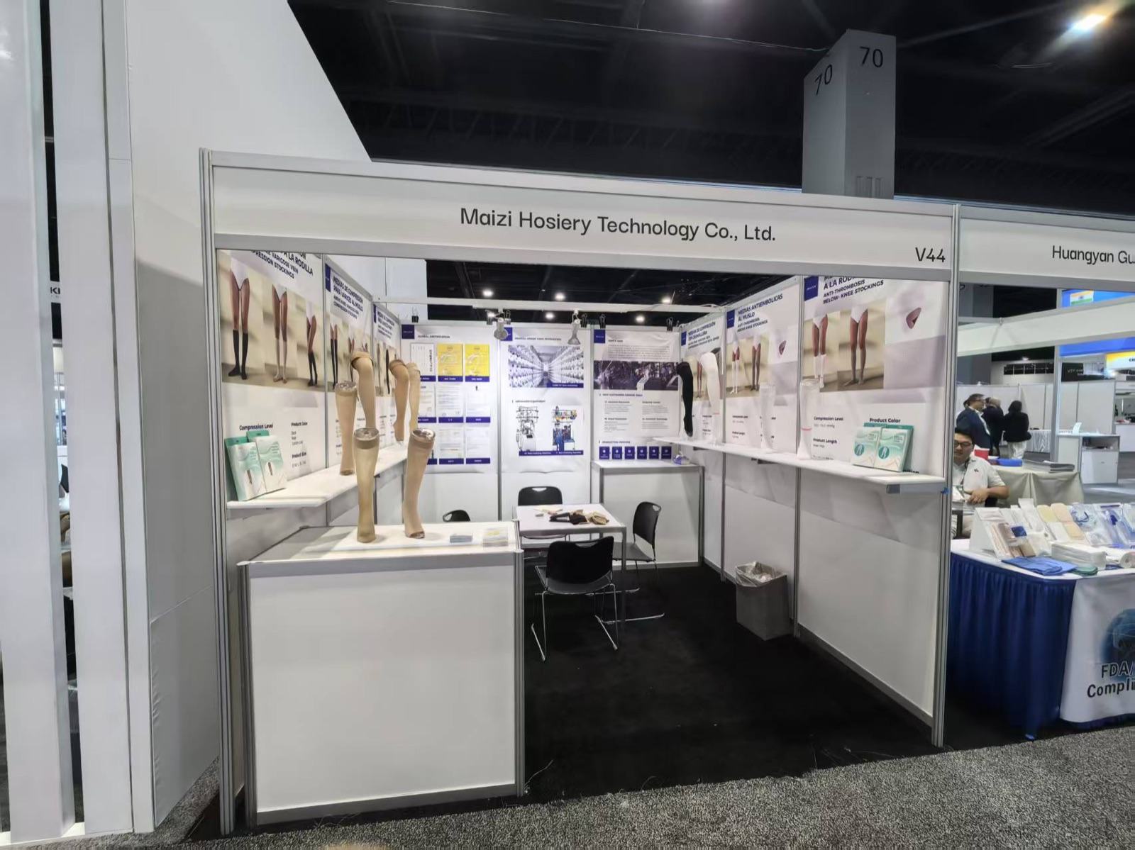 MAIZI booth at WHX Miami 2026